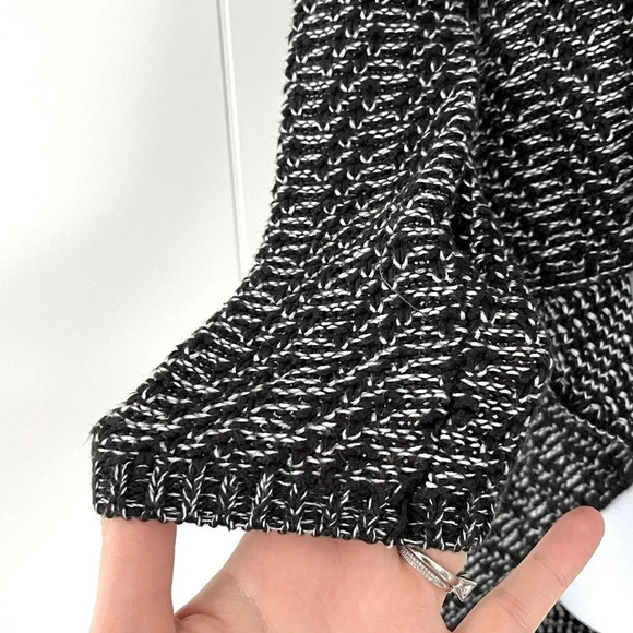 Dynamite/ 🧂Knit  salt & pepper open front cardigan/ Size US XS - Picture 4 of 10